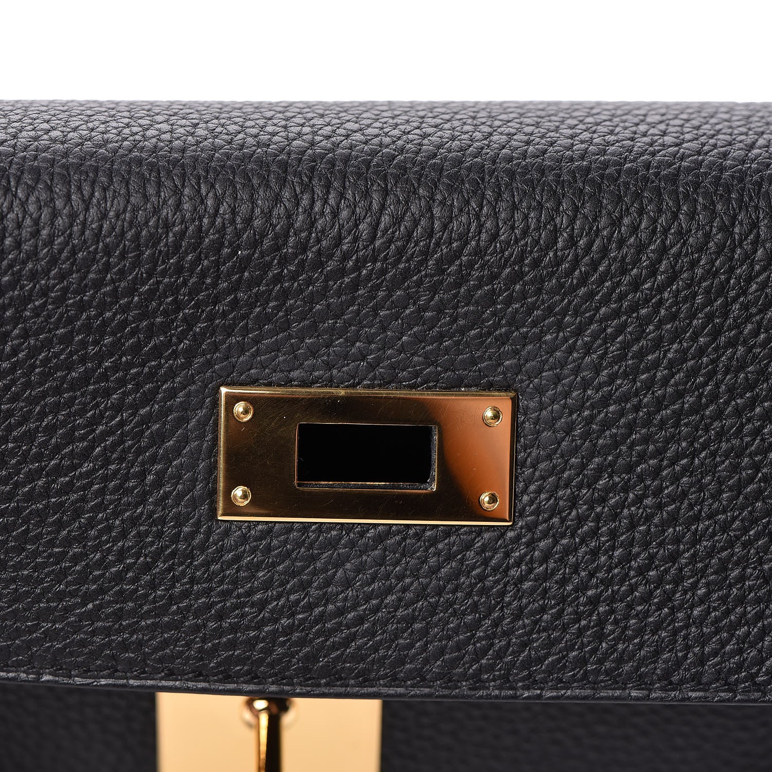 Hermes Togo Kelly Retourne 28 Black 23 of 38