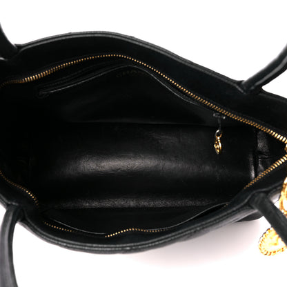 Chanel Caviar Quilted Medallion Tote Black 5 of 12