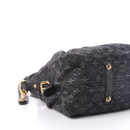 Louis Vuitton Denim Neo Cabby MM Black 7 of 13