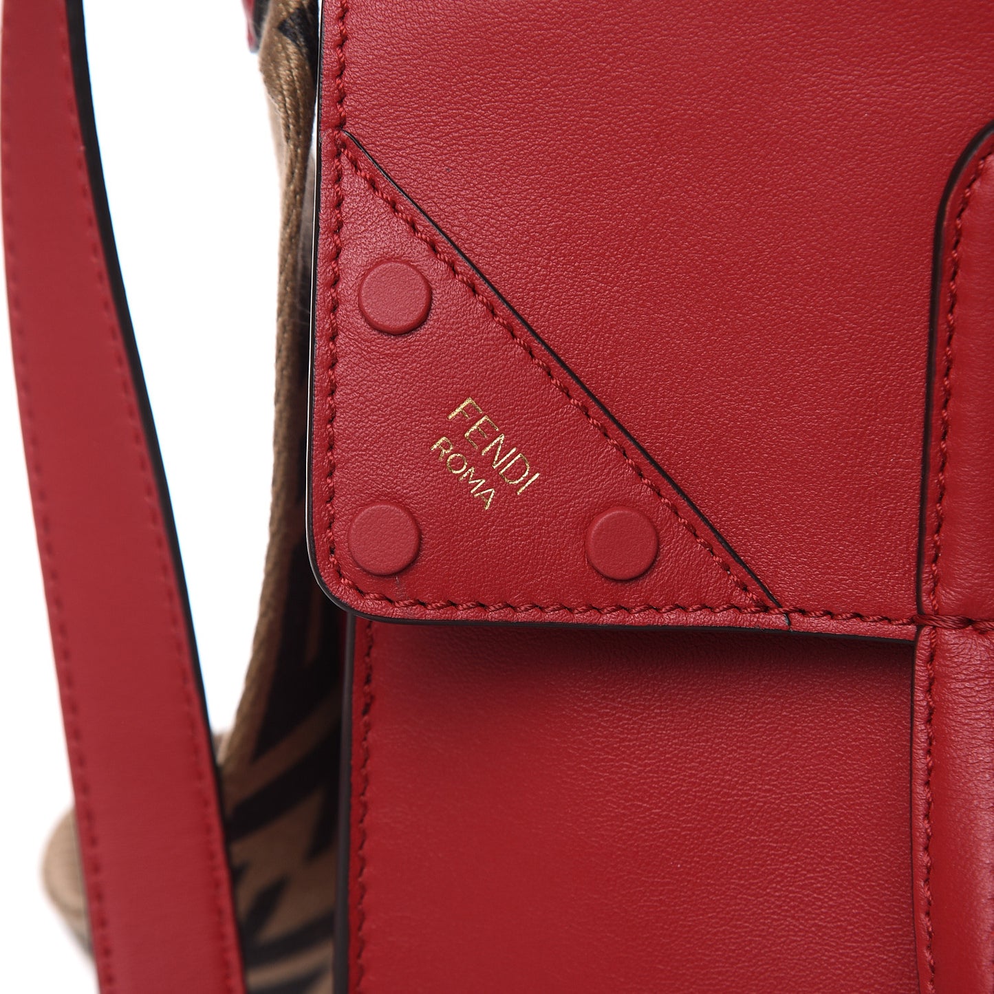 Vitello Grace Matte Large Flip Tote Fragola