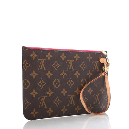 Louis Vuitton Monogram Neverfull MM GM Pochette Pivoine 3 of 7