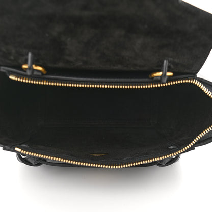 Celine Grained Calfskin Nano Belt Bag Black 5 of 9