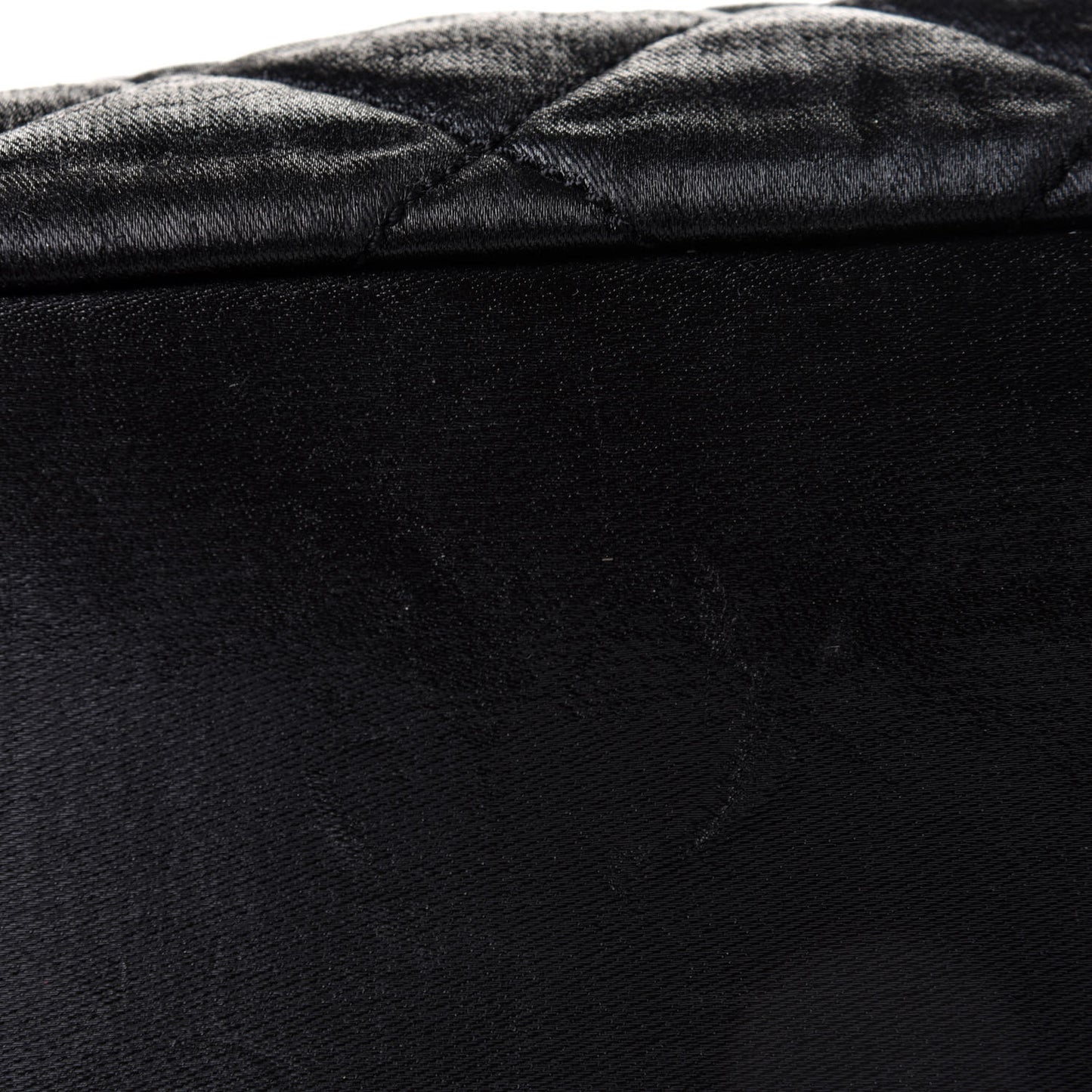 Coated Canvas Quilted Large Paris Biarritz Tote Black
