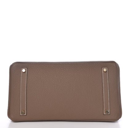 Hermes Togo Birkin 35 Etoupe 6 of 39