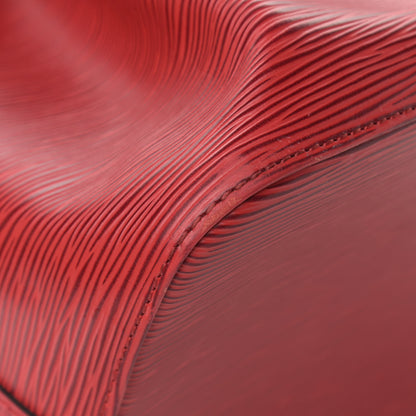 Louis Vuitton Epi Petit Noe Castillan Red 9 of 15