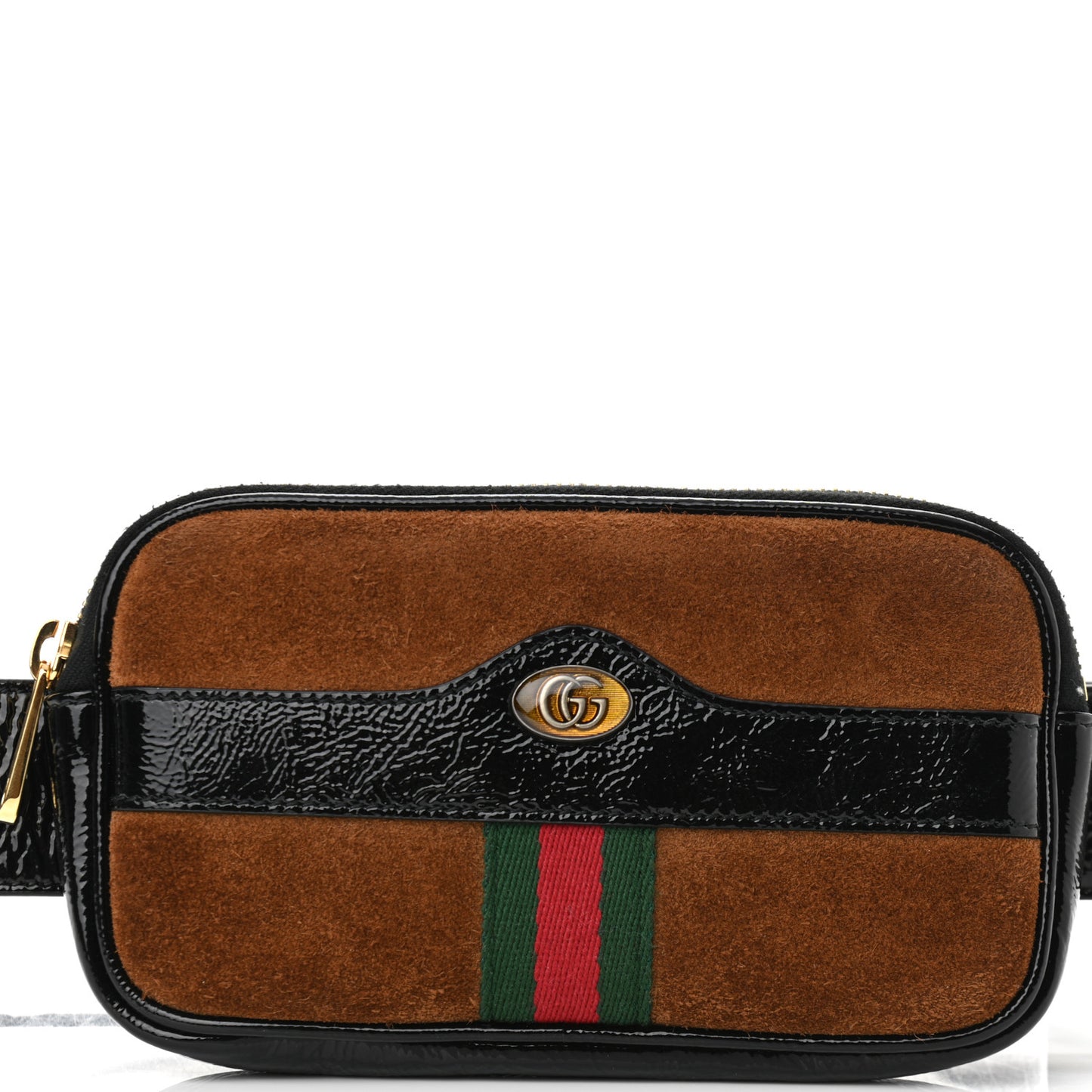 Suede Patent Ophidia Belted iPhone Case 105 42 Nocciola Black