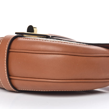 Celine Natural Calfskin Tweed Besace Small 16 Tan 11 of 12