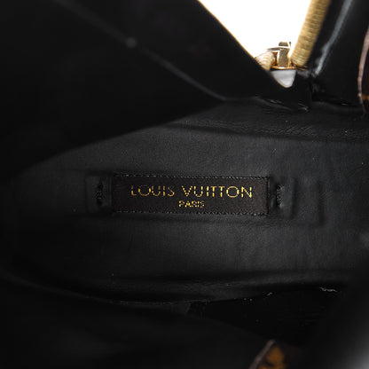 Louis Vuitton Patent Calfskin Monogram Macadam Ranger Combat Boots 38.5 Black 8 of 9