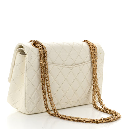 Chanel Aged Calfskin Quilted 2.55 Reissue 225 Flap White 3 of 11