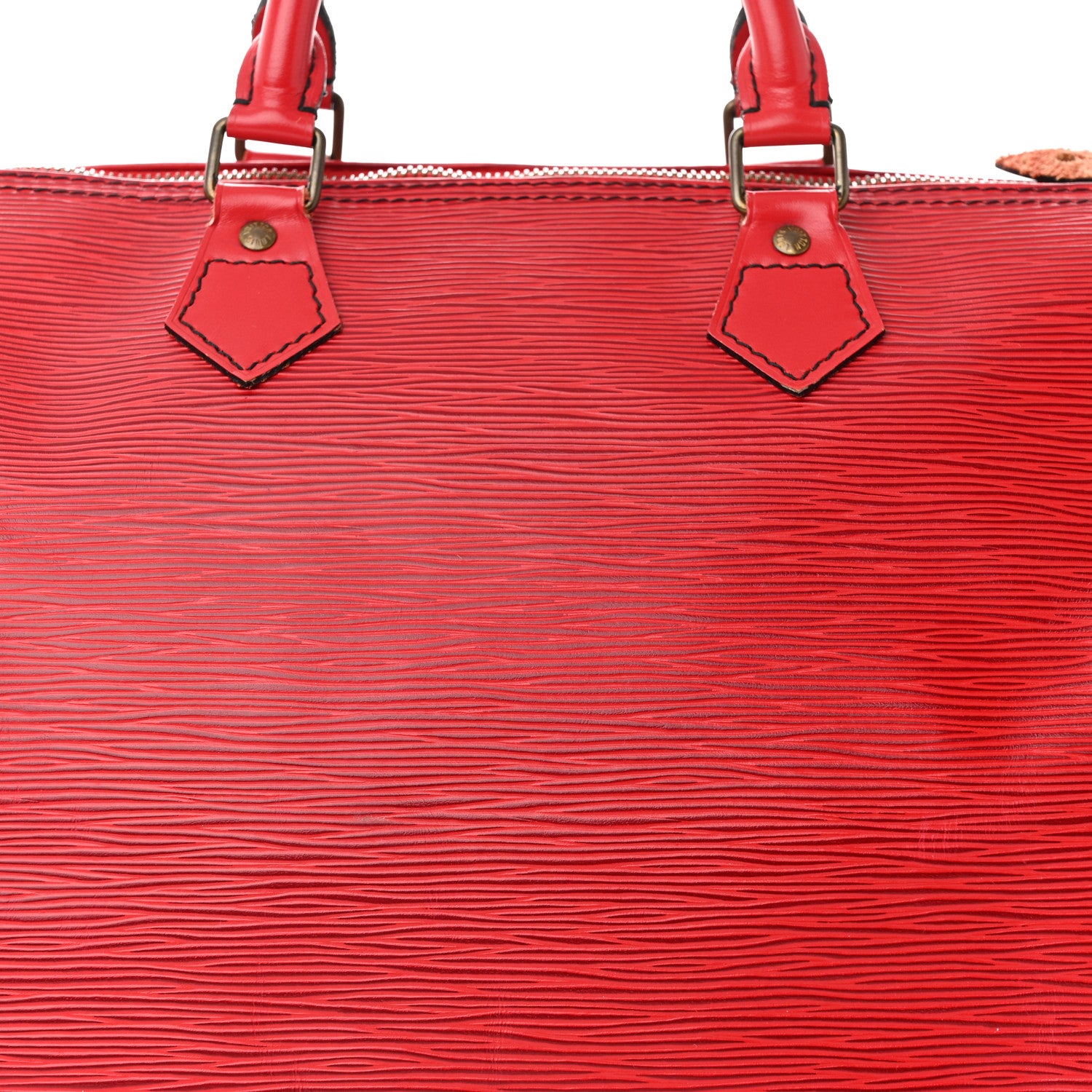 Louis Vuitton Epi Speedy 40 Castillan Red 8 of 15