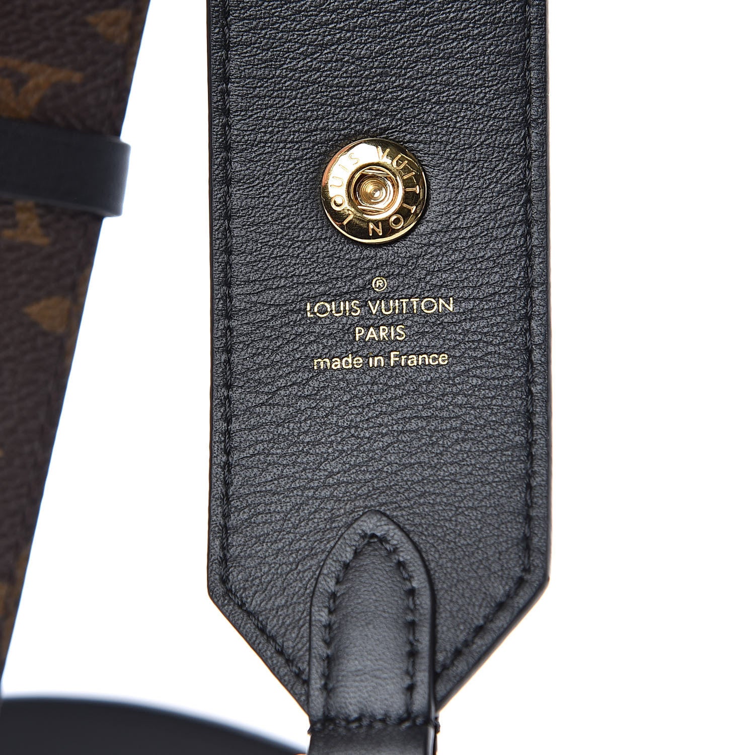 Louis Vuitton Monogram Adjustable Bandouliere Shoulder Strap Black 3 of 5