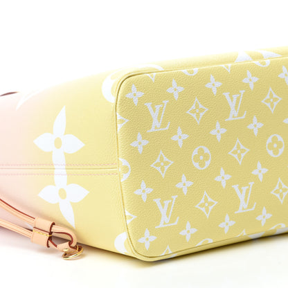 Louis Vuitton Monogram Giant By The Pool Neverfull MM Light Pink 6 of 9