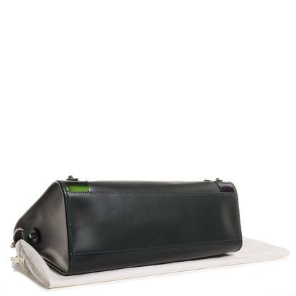 Balenciaga Smooth Calfskin Metallic Patent Giant 12 Silver Hardware City Vert Poker Fonce 5 of 10