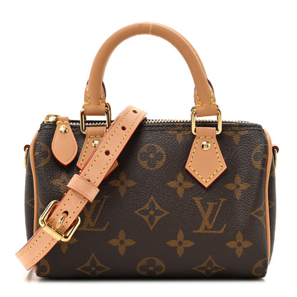 Louis Vuitton Monogram Nano Speedy Bandouliere 1 of 10