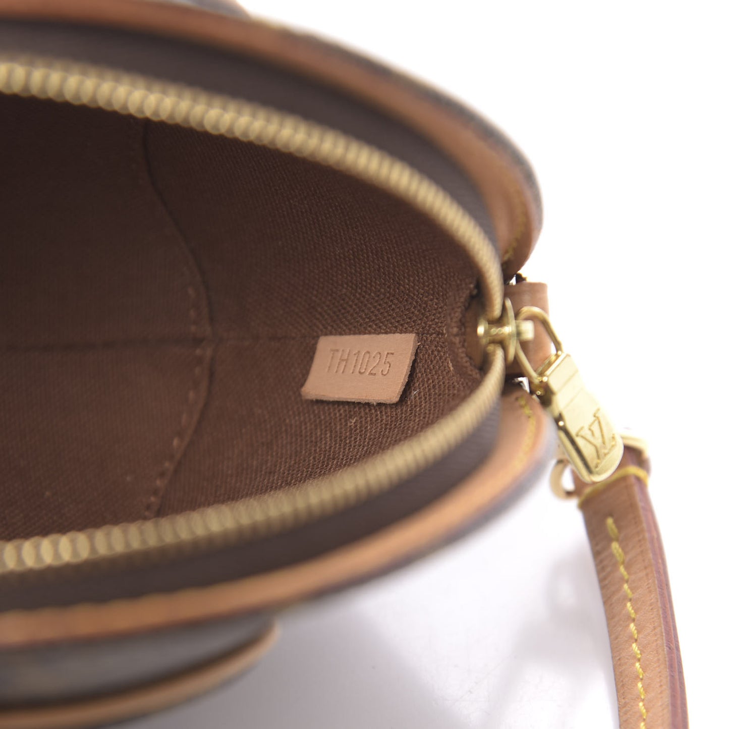 Monogram Mini Ellipse Wristlet Clutch