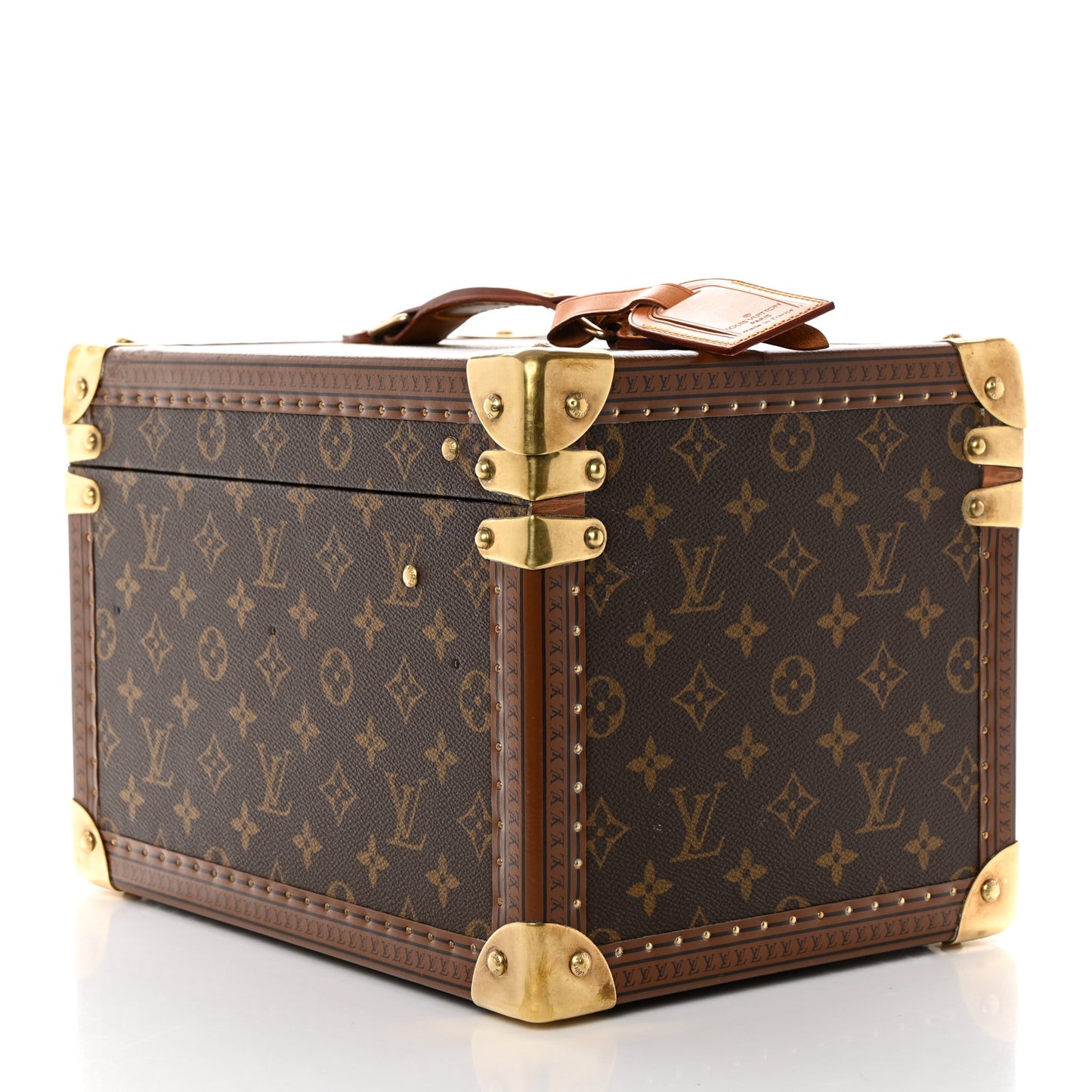 Monogram Boite Flacons Beauty Train Trunk Case