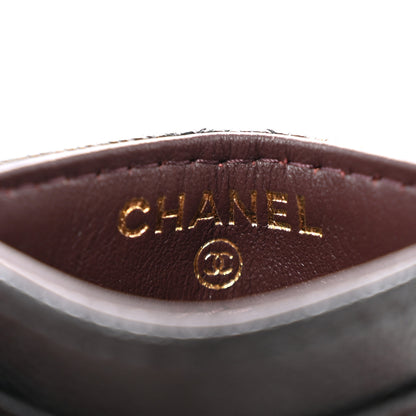 Chanel Caviar Quilted Vertical Card Holder Black 6 of 9