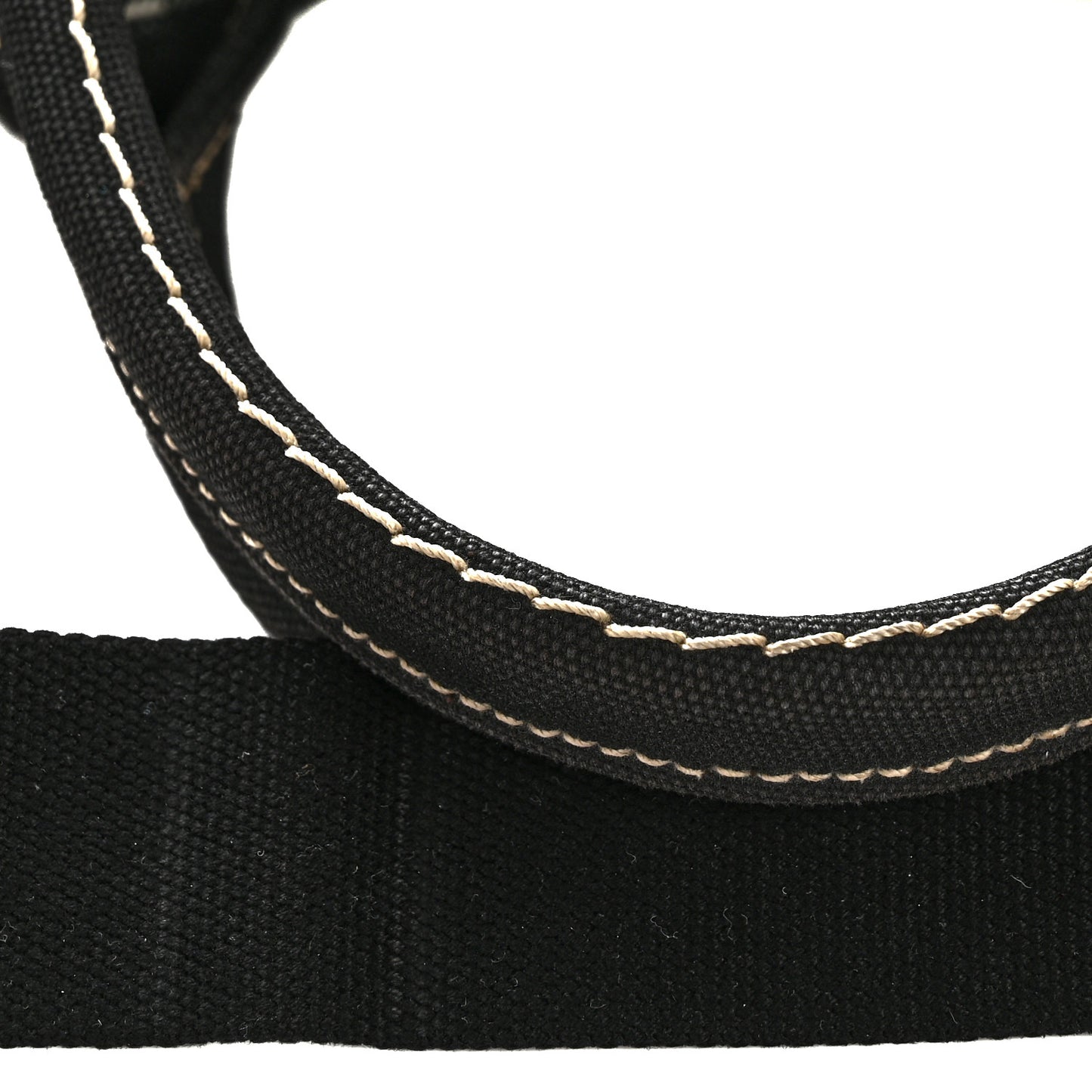 Canapa Small Logo Tote Black Talco