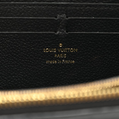 Louis Vuitton Empreinte Clemence Wallet Black 6 of 9