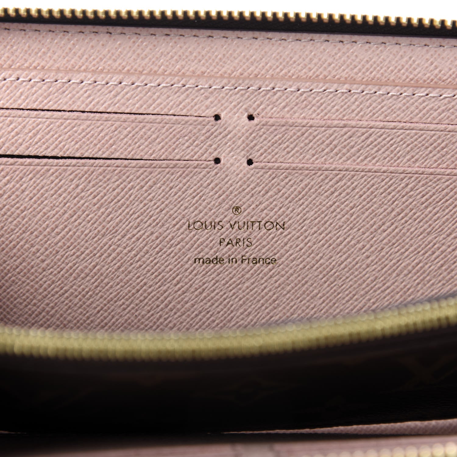 Louis Vuitton Monogram Clemence Wallet Rose Ballerine 8 of 10