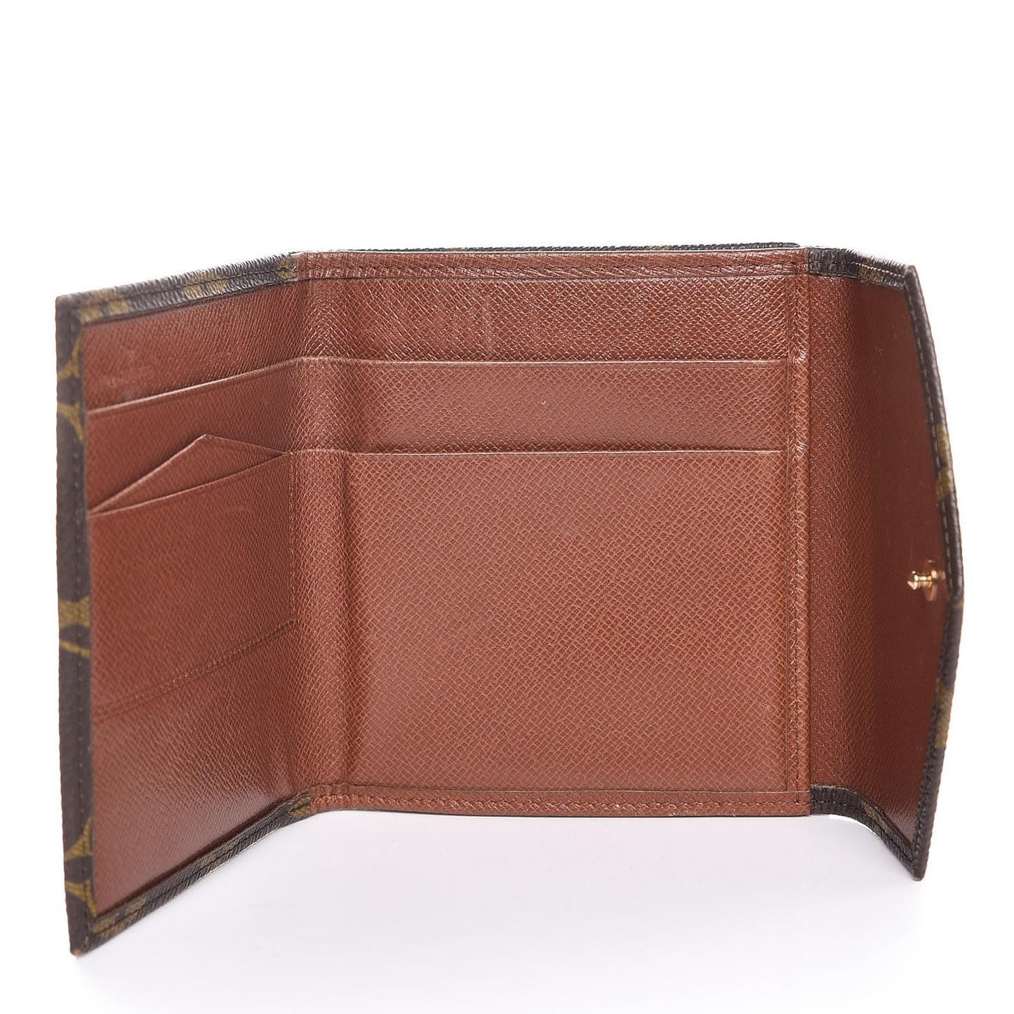 Monogram Porte-Monnaie Billets Cartes Credit Wallet