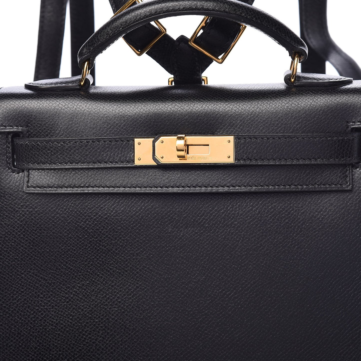 Courchevel Kelly Sellier Ado Backpack Black