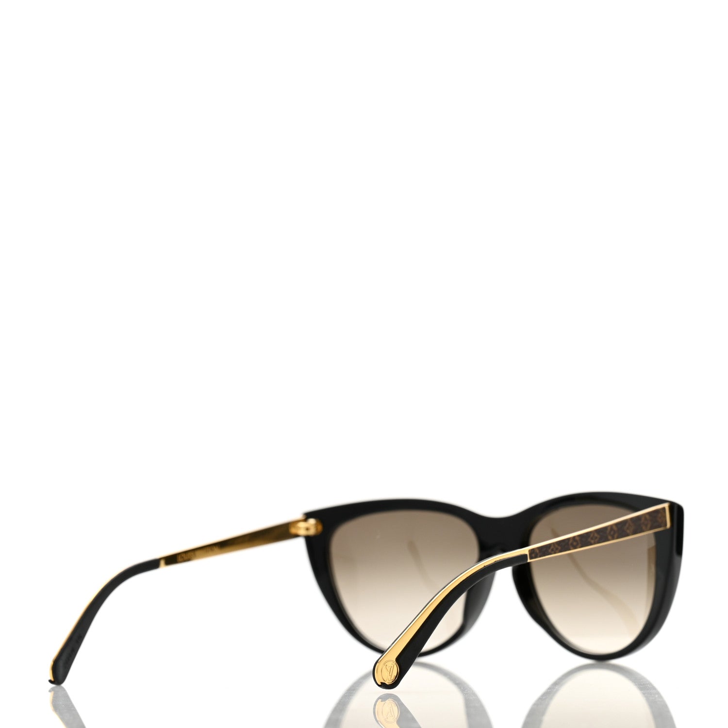 Louis Vuitton Acetate Monogram La Boum Sunglasses Z1147E Black 4 of 7