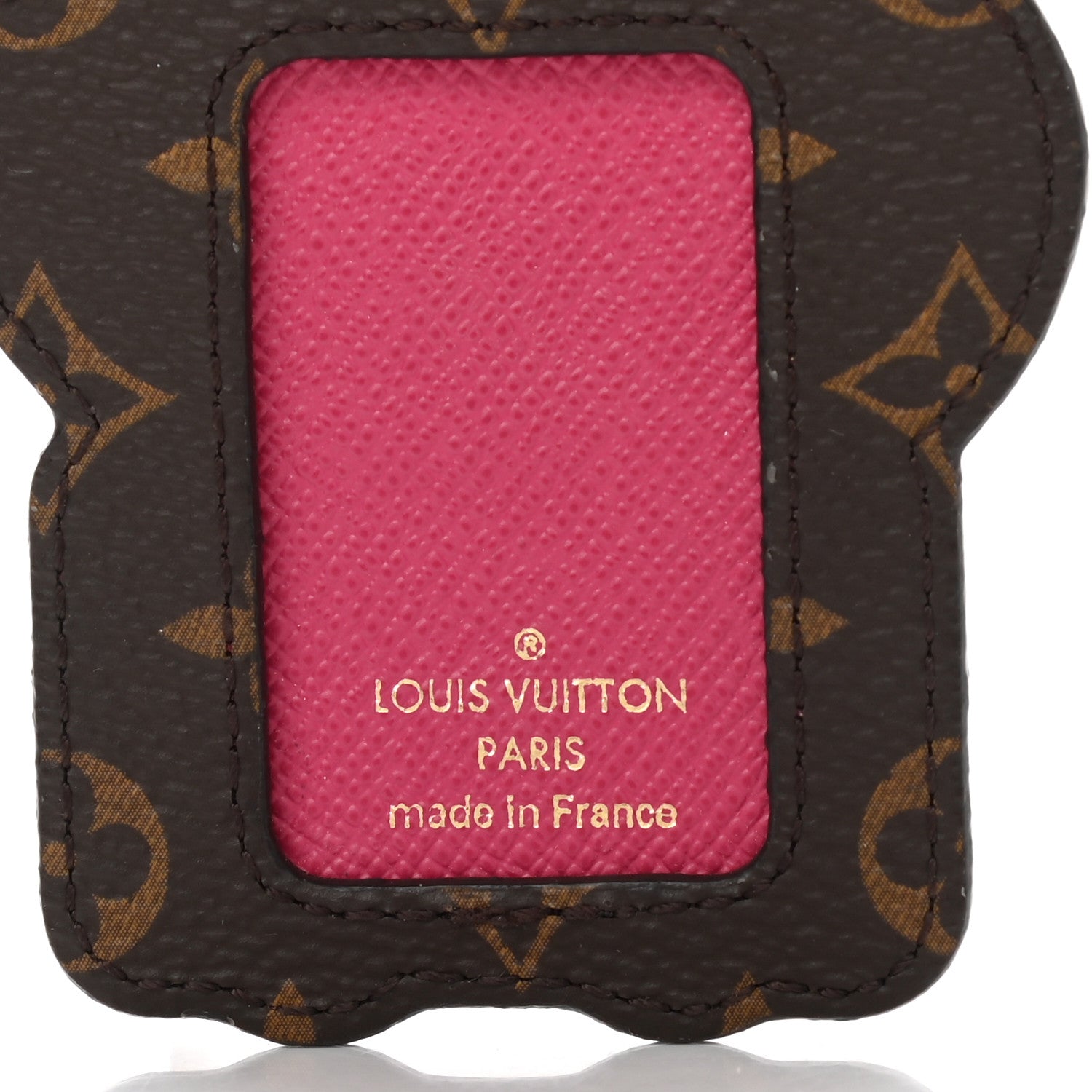 Louis Vuitton Monogram Calfskin Vivienne Funfair Bag Charm Key Holder 3 of 4