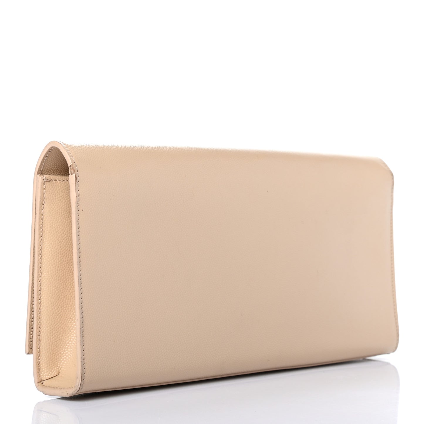 Grain De Poudre Classic Monogram Cassandre Clutch Nude