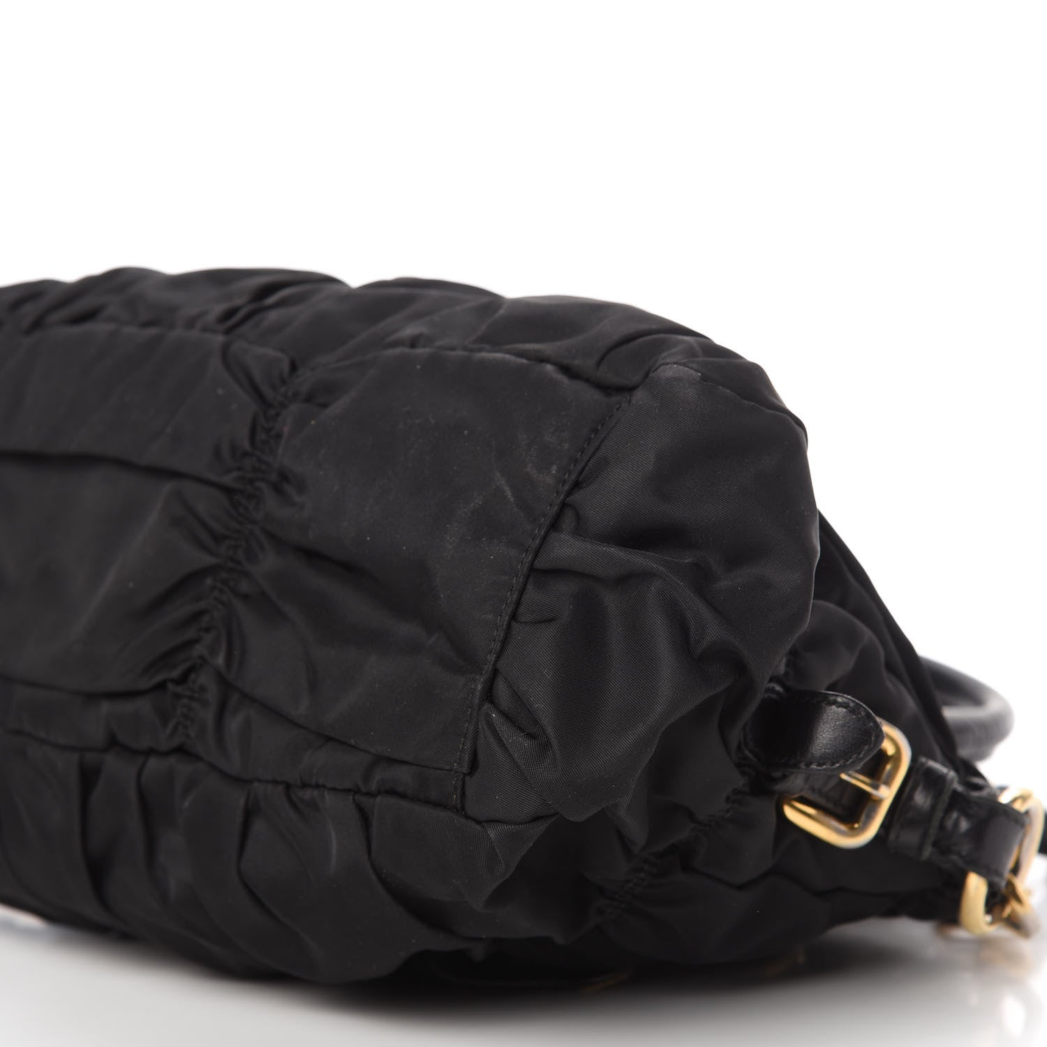 Prada Tessuto Nylon Gaufre Shopping Satchel Black 7 of 20