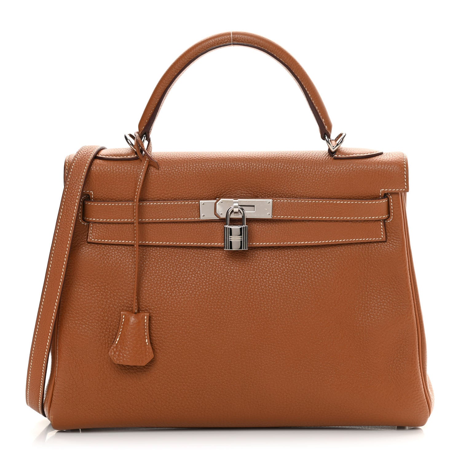 Hermes Togo Kelly Retourne 32 Gold 1 of 17