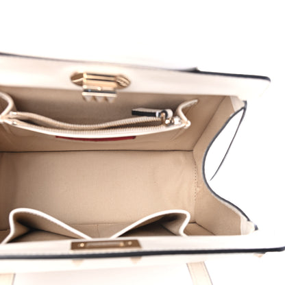 Valentino Garavani Vitello Rockstud Tote Ivory 4 of 5