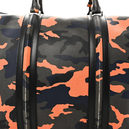 Givenchy Calfskin Camo Print Duffle Bag Multicolor 9 of 9