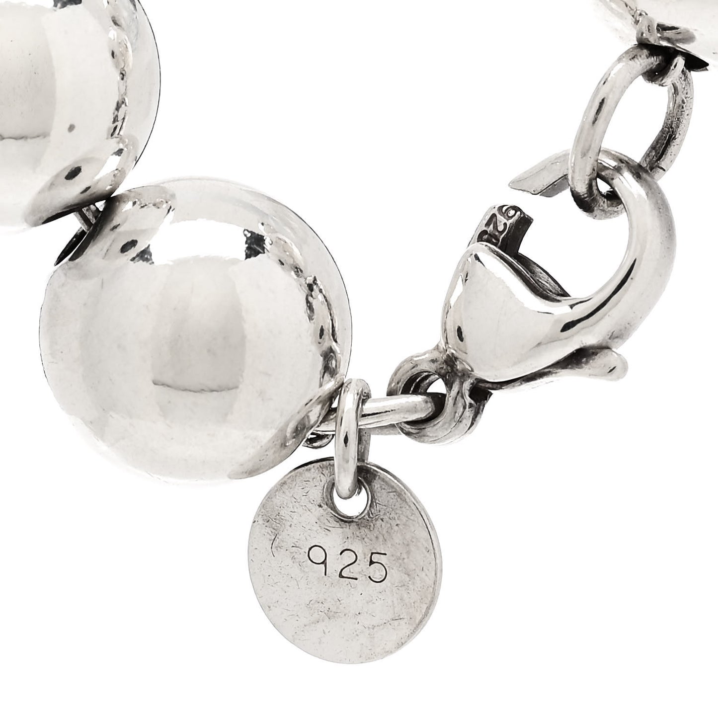 Sterling Silver 10mm HardWear Ball Bracelet