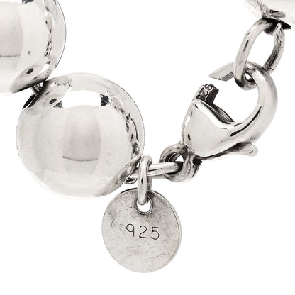 Tiffany Sterling Silver 10mm HardWear Ball Bracelet 4 of 4