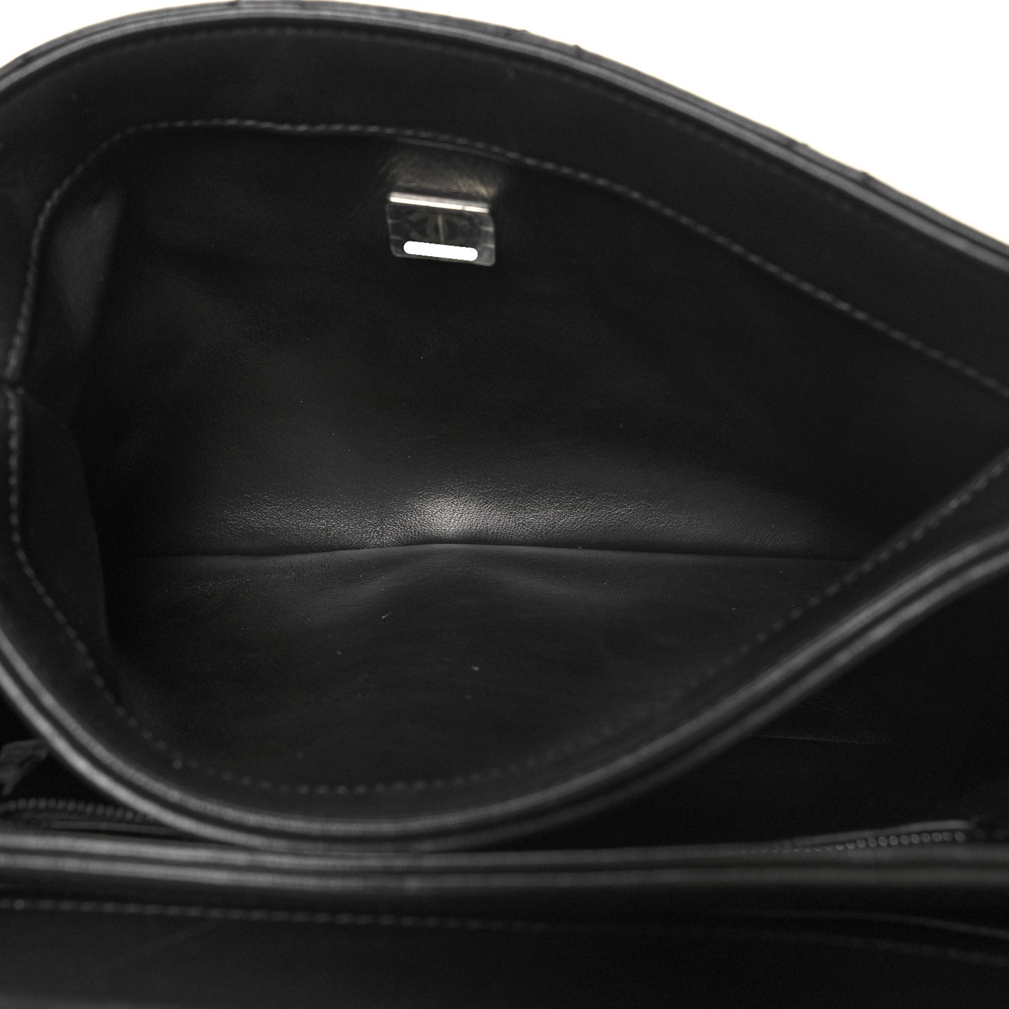 Lambskin Quilted Small Trendy CC Dual Handle Flap Bag So Black