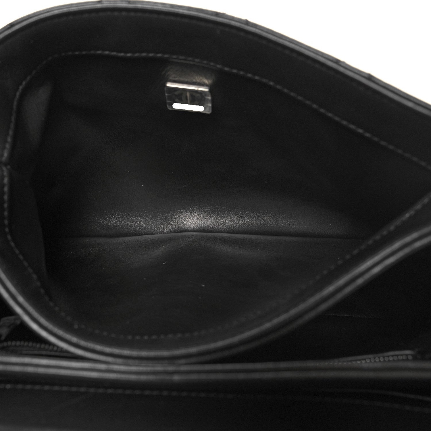 Chanel Lambskin Quilted Small Trendy CC Dual Handle Flap Bag So Black 6 of 12