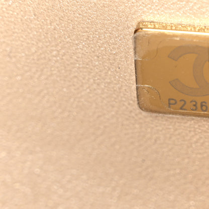 Chanel Metallic Caviar Quilted Small Double Flap Gold 7 of 10