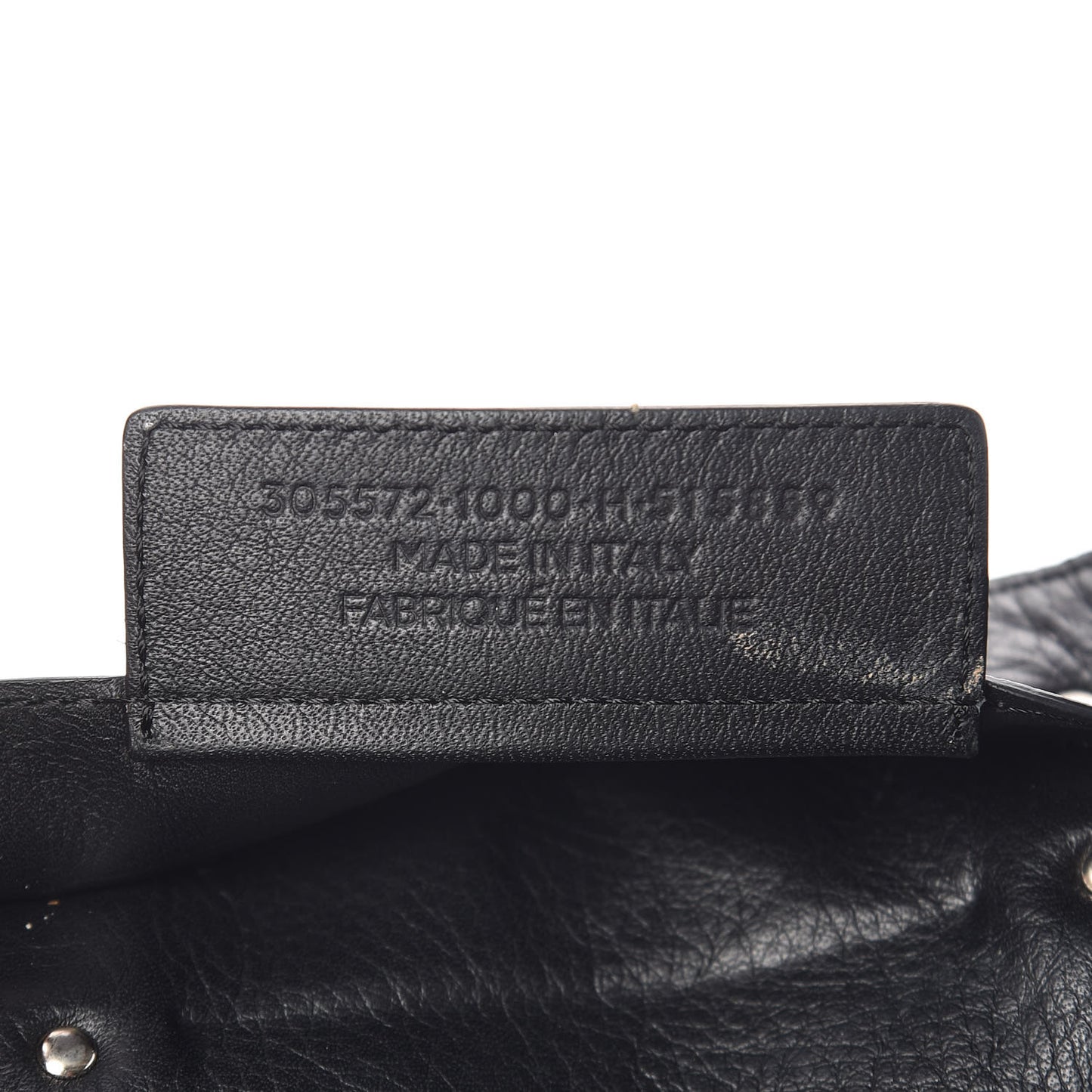 Calfskin Papier Mini A4 Tote Black