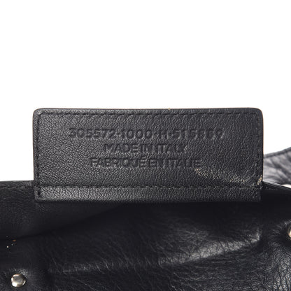 Balenciaga Calfskin Papier Mini A4 Tote Black 7 of 16