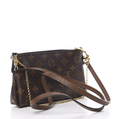 Louis Vuitton Monogram Pallas Clutch Black 4 of 12