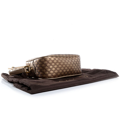 Gucci Metallic Microguccissima Sunshine Disco Crossbody Bag Champagne 4 of 8