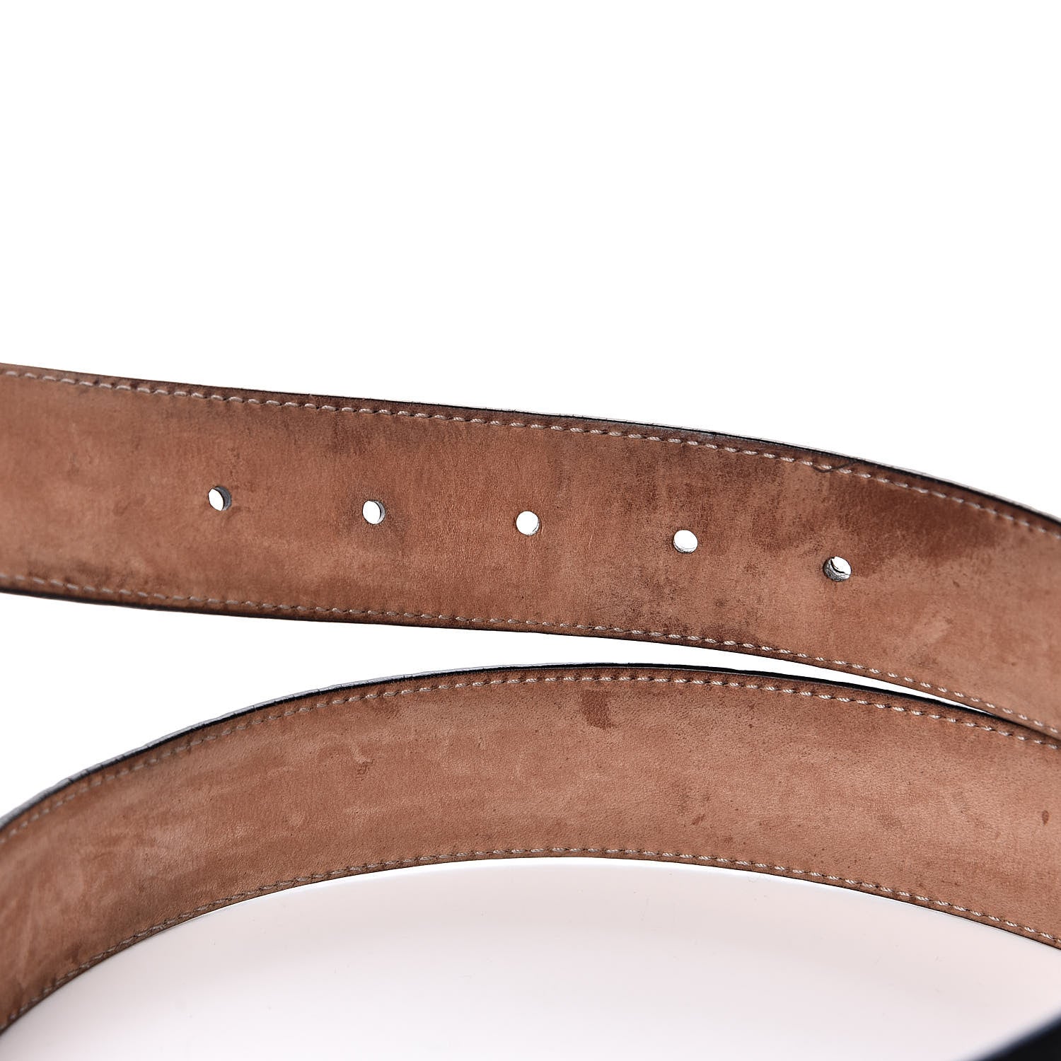 Gucci Guccissima Signature Belt 95 38 Black 4 of 7