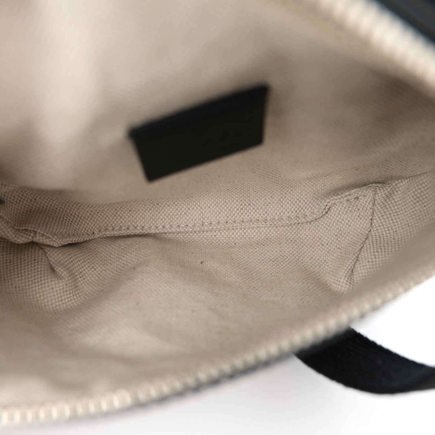 Gucci Calfskin GG Tennis Embossed Belt Bag Black 5 of 10