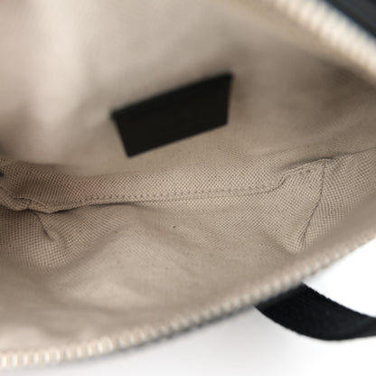 Gucci Calfskin GG Tennis Embossed Belt Bag Black 5 of 10