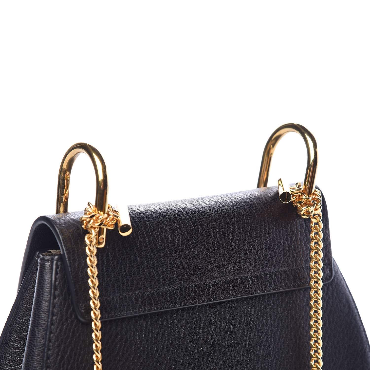 Chloe Grained Lambskin Mini Drew Shoulder Bag Black 13 of 13