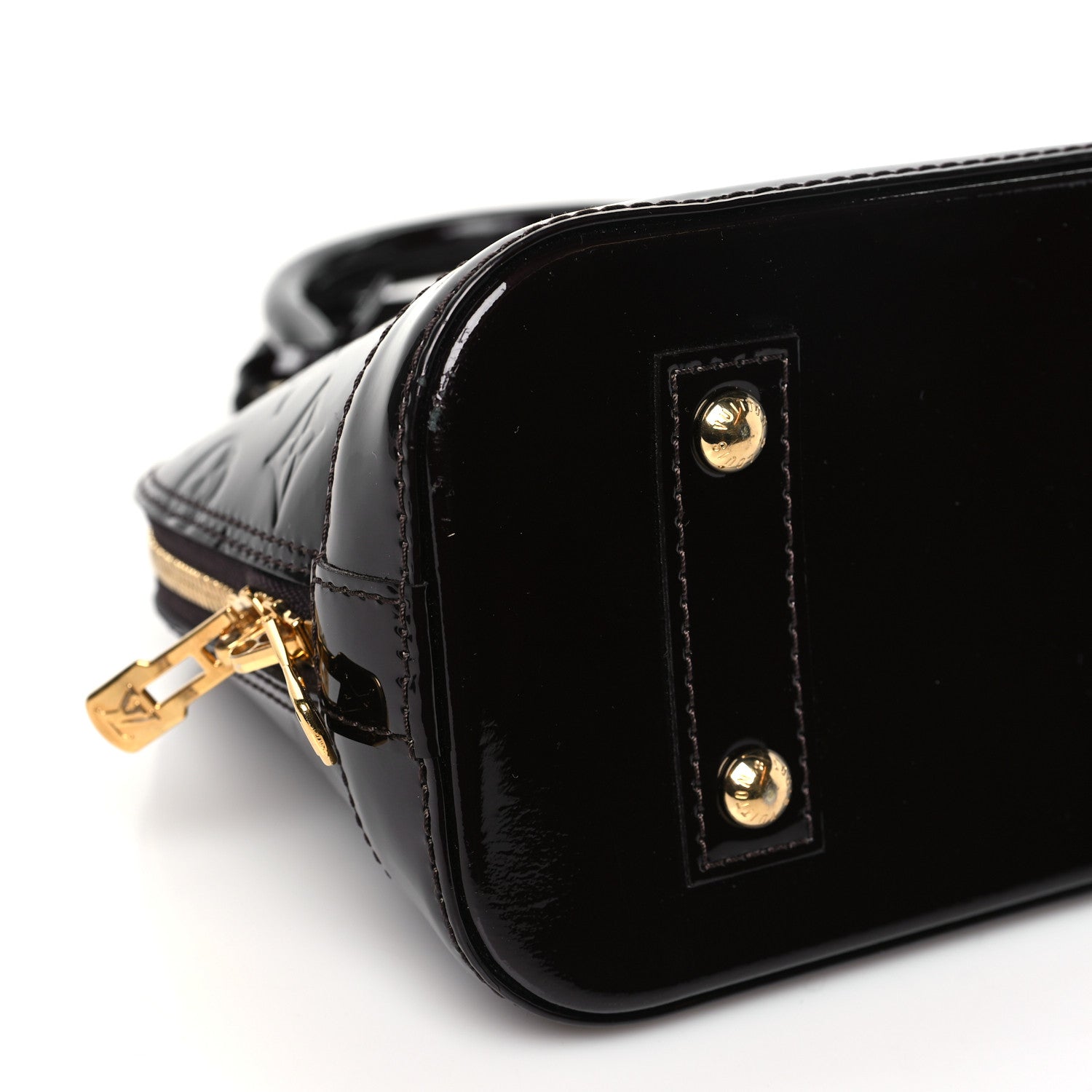 Louis Vuitton Vernis Alma BB Amarante 8 of 9