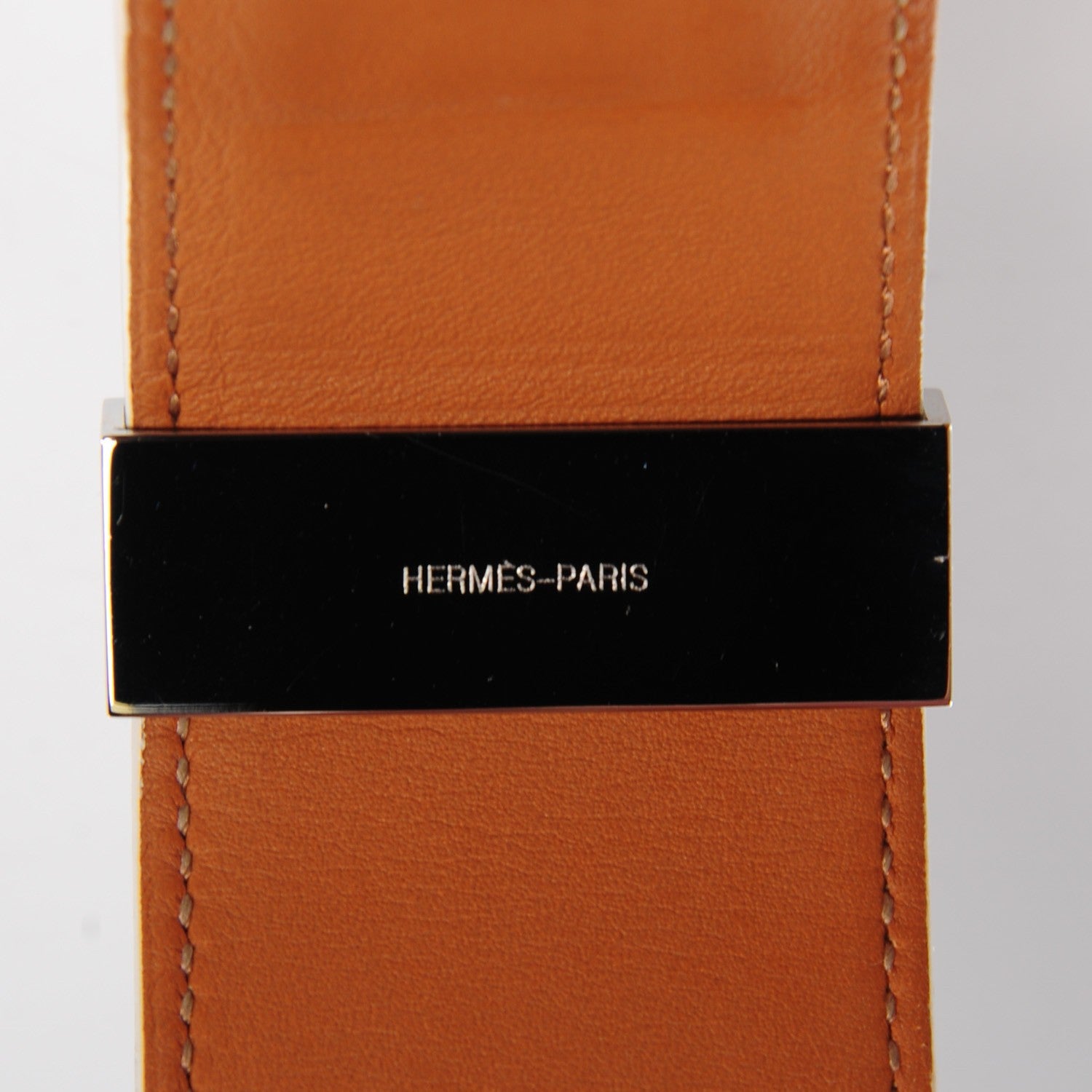 Hermes Epsom Collier de Chien CDC Bracelet S White 6 of 8