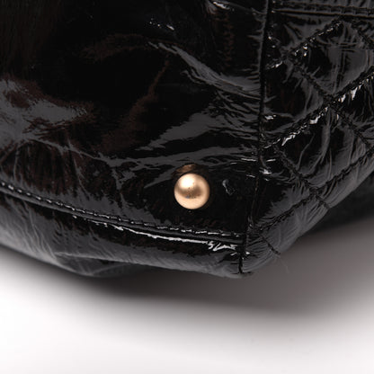 Chanel Vinyl Rock and Chain Bowler Black 16 of 21