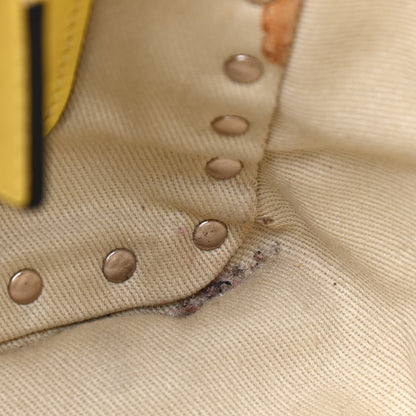 Valentino Garavani Vitello Mini Rockstud Tote Water Yellow 11 of 13